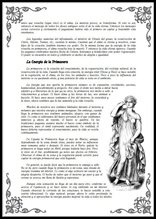 Ostara (El Equinoccio de Primavera)